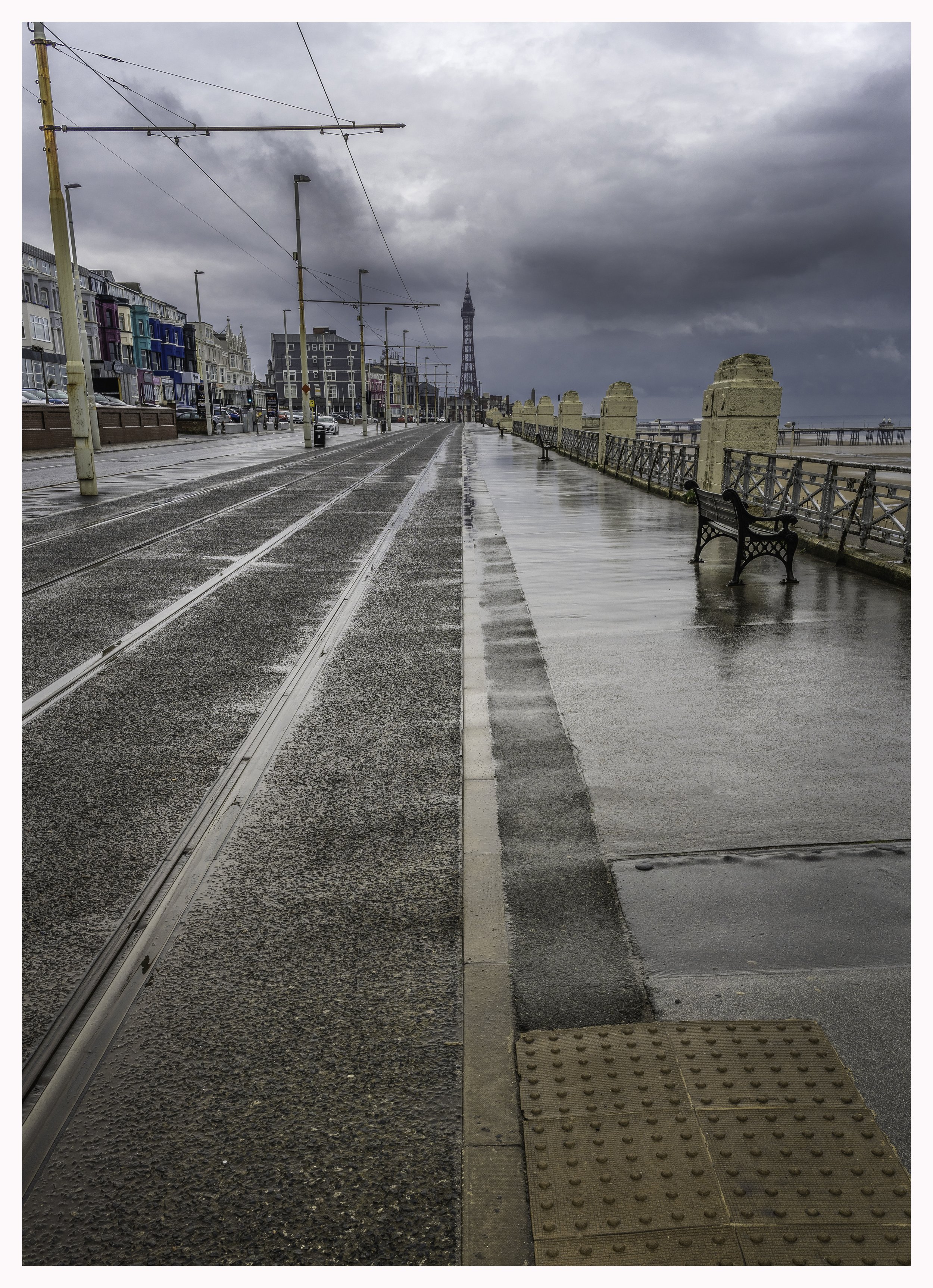Blackpool Tower and it's reflection